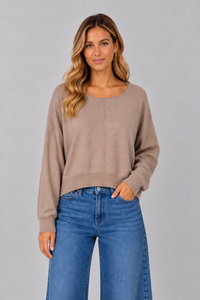 Sadie Center Seam Sweater