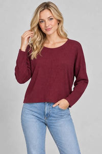 Sadie Center Seam Sweater
