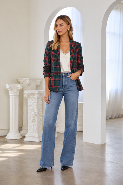 Wilhemet Plaid Blazer