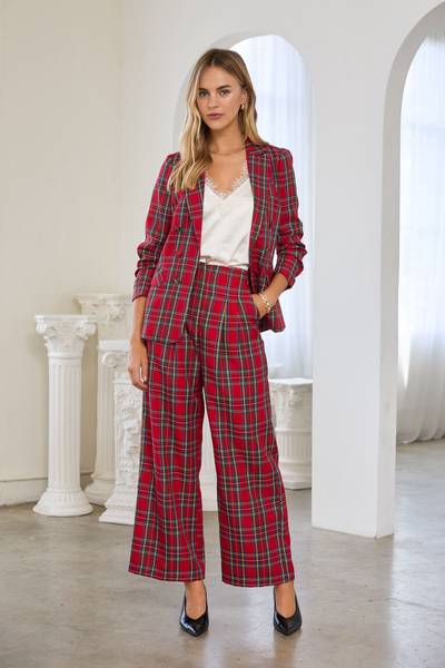 Wilhemet Plaid Blazer
