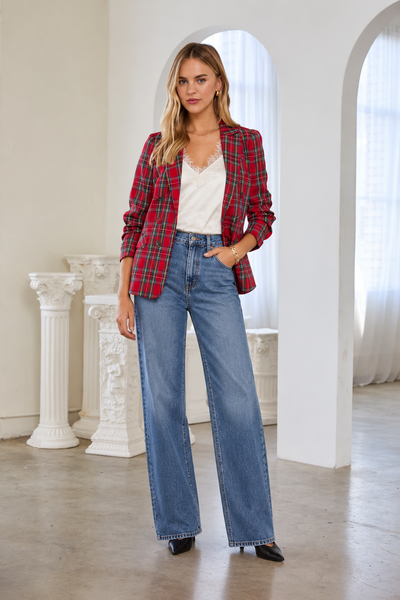 Wilhemet Plaid Blazer