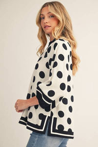 Margo Polka Dot Top