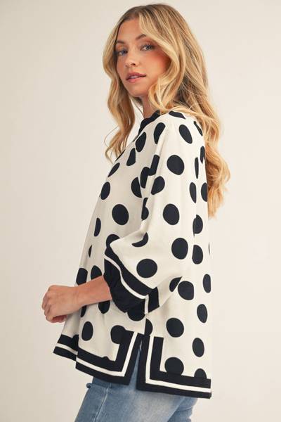 Margo Polka Dot Top
