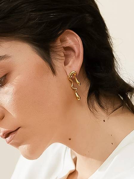 Roma Mismatch Melted Earrings