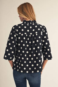 Nonella Polka Dot Top
