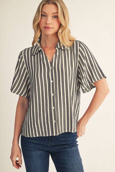 Dylan Striped Top