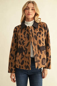 Rococo Leopard Print Jacket