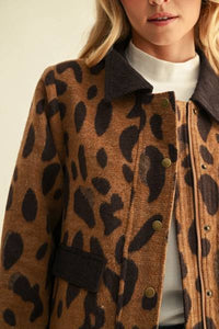 Rococo Leopard Print Jacket