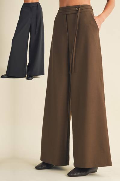 Novarro Tie Belt Trousers