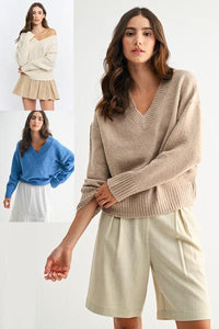 Maxwell V-Neck Sweater