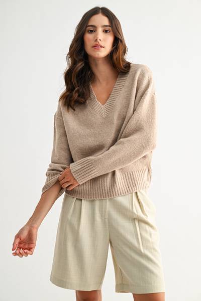 Maxwell V-Neck Sweater