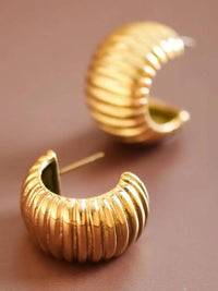 Zoey Reeded Earrings