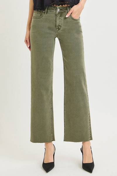 Mackey Mid-Rise Straight Denim