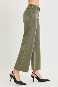 Mackey Mid-Rise Straight Denim