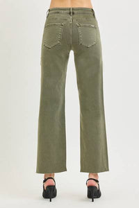 Mackey Mid-Rise Straight Denim