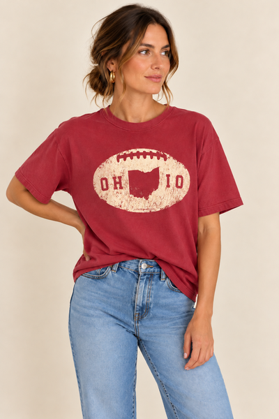 Ohio Football Tee