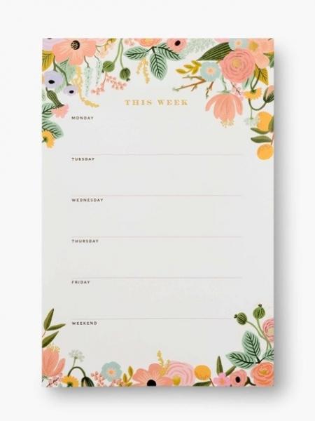 Garden Party Pastel Memo Pad