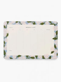 Hydrangea Weekly Notepad