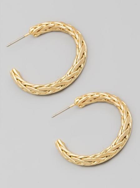 Chain Hoop Earrings