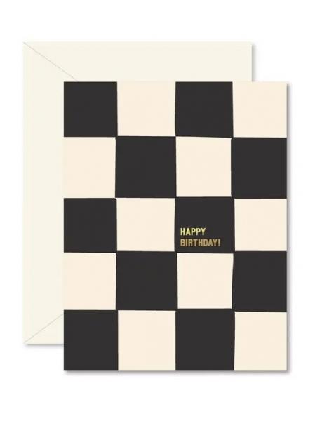 Chessboard Birthday Card