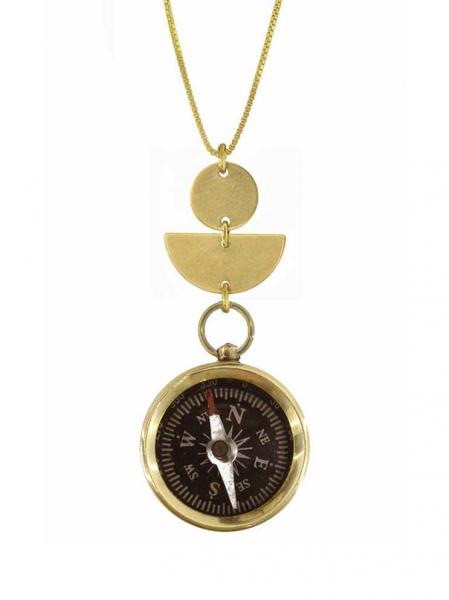 Geo Compass Necklace