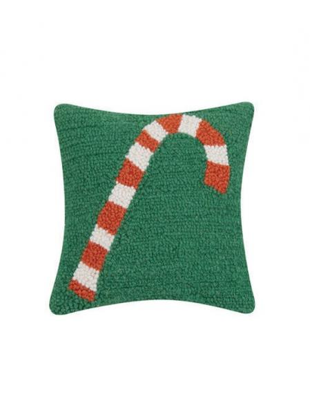 10x10 Candy Cane Hook Pillow