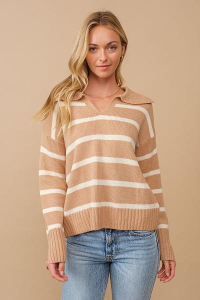 Bellevue Striped Sweater
