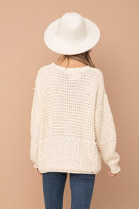 Anka Block Knit Sweater