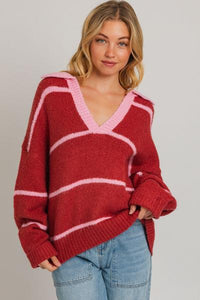 Amber Striped Sweater