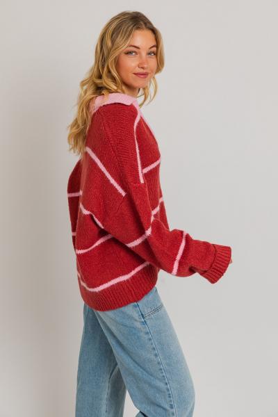 Amber Striped Sweater
