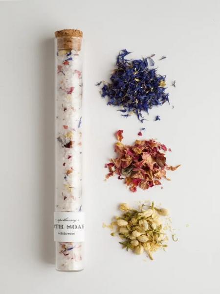 Wildflowers Bath Soak Test Tube