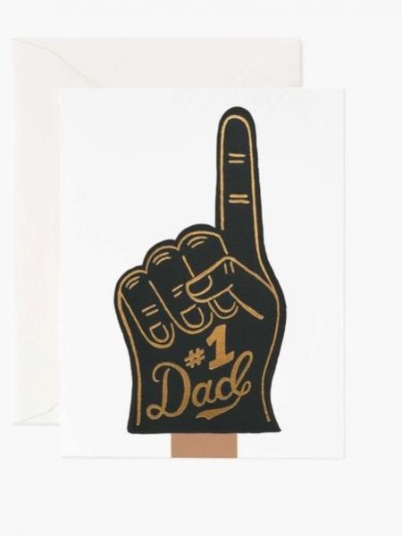 #1 Dad Card