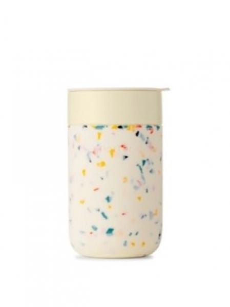 16 oz Porter Mug - Cream Terrazzo