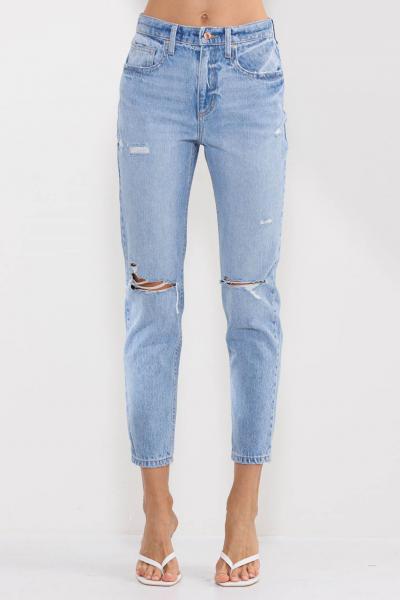 High Rise Skinny Light Denim