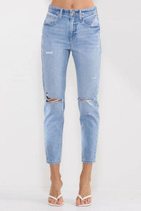 High Rise Skinny Light Denim