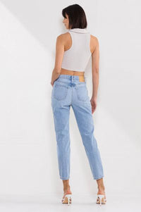 High Rise Skinny Light Denim