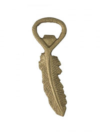 Gold Feather Bottle Opener