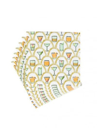 Art Deco Cocktail Napkins