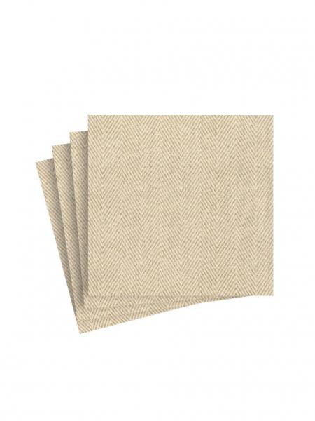 Jute Natural Cocktail Napkins - Pack of 20