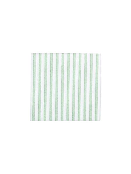 Green Stripe Cocktail Napkin - Pack of 20