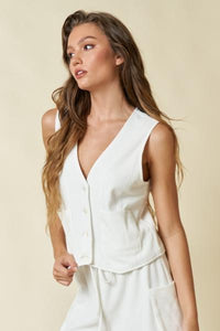 Mateus Cotton Blend Vest