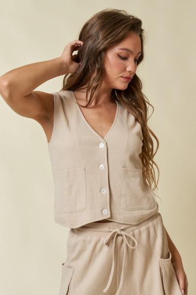 Mateus Cotton Blend Vest