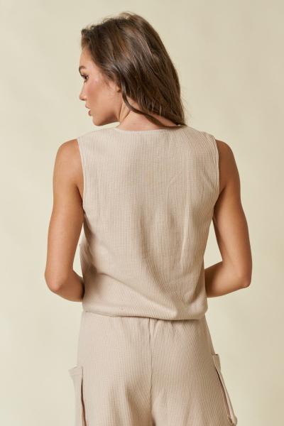 Mateus Cotton Blend Vest