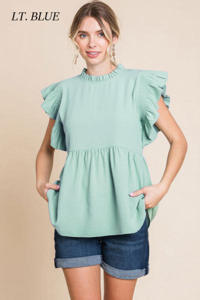 Raphael Ruffle Top