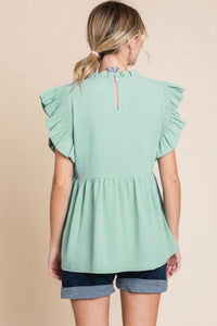 Raphael Ruffle Top