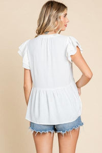 Selby Pleated Top