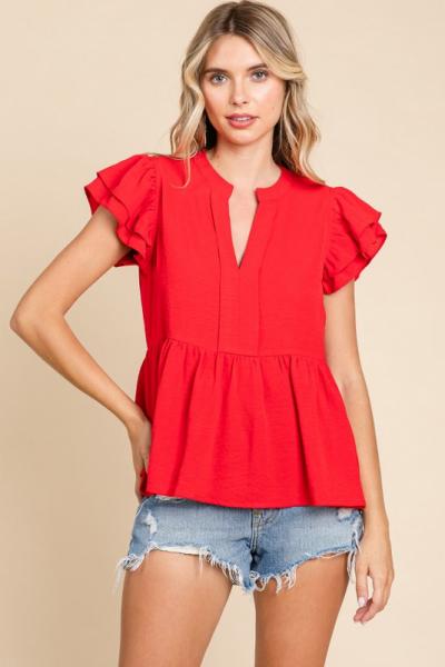 Selby Pleated Top