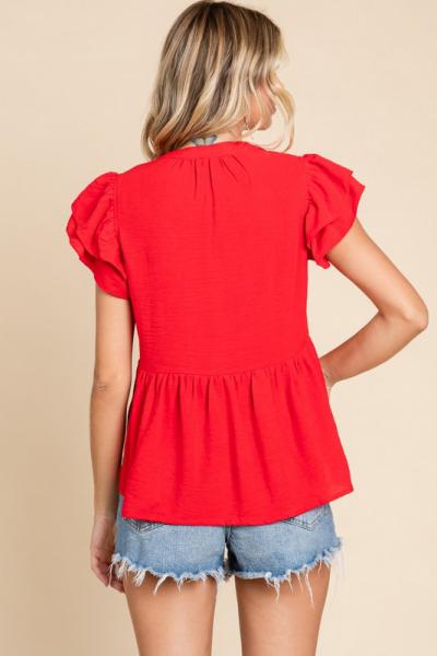 Selby Pleated Top