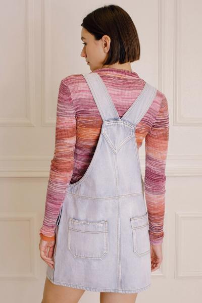Jean Skirt Overall Dress