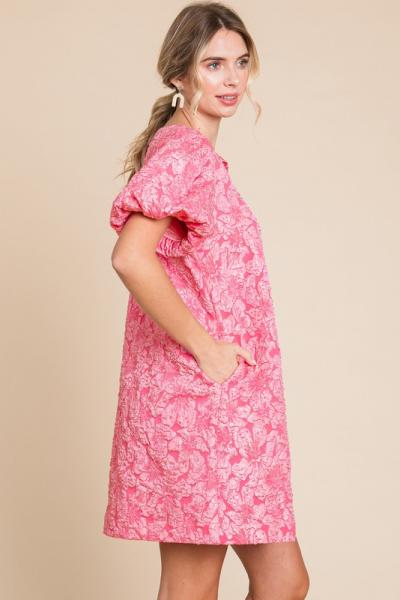 Jacquard Pocket Dress